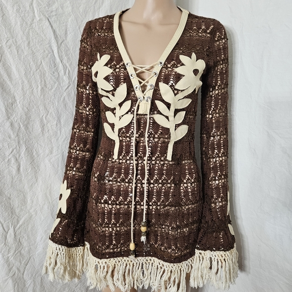 KASIA de GELAQUE CROCHET DRESS - Picture 3 of 7